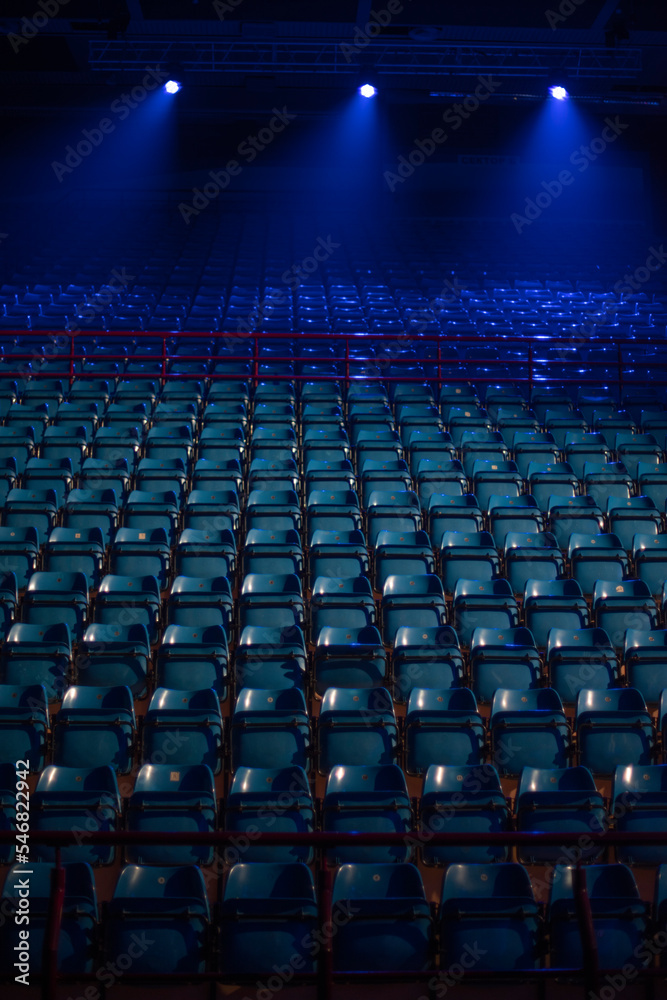 empty auditorium with seats empty auditorium with seats