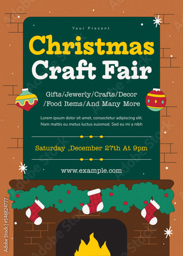 Christmas Craft Fair Flyer