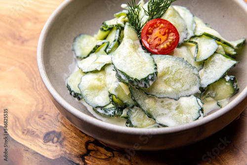 Bavarian cucumber salad