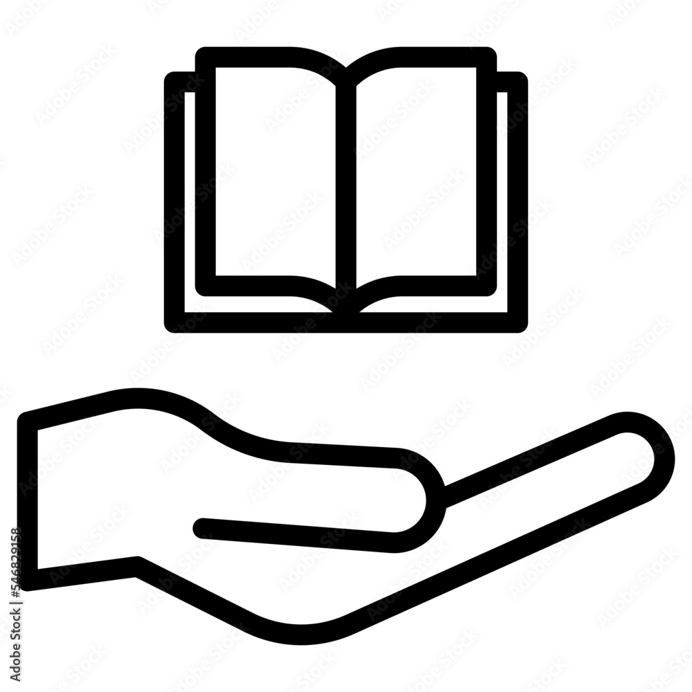 hand book icon hand book icon