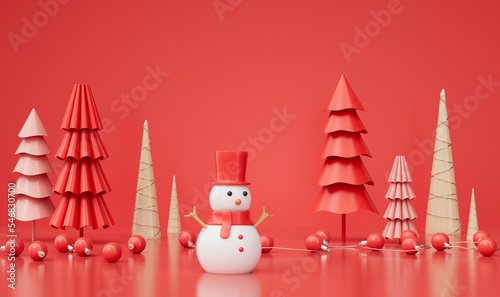 Creative Christmas C4D format photo