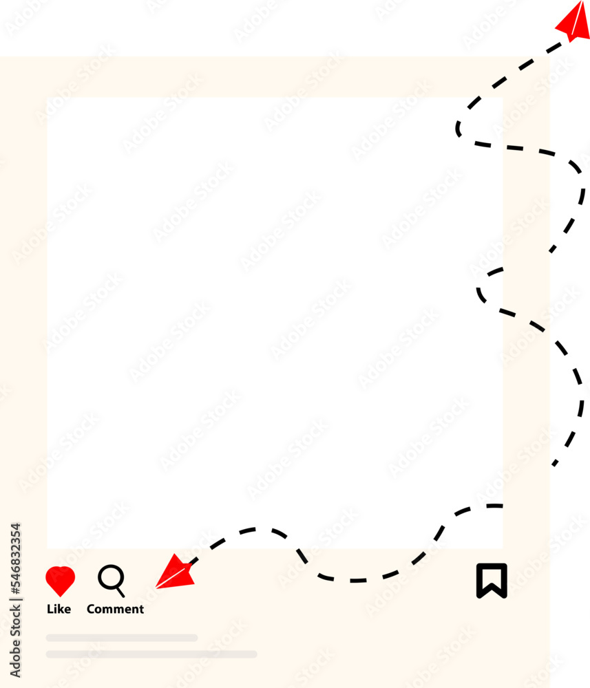 Obraz premium a frame design frame for presentation display 