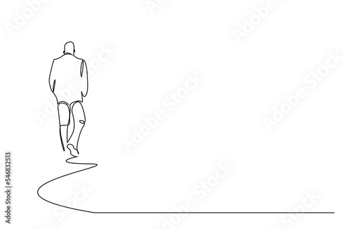 sad quiet thoughtful bankrupt man walking outside waiting