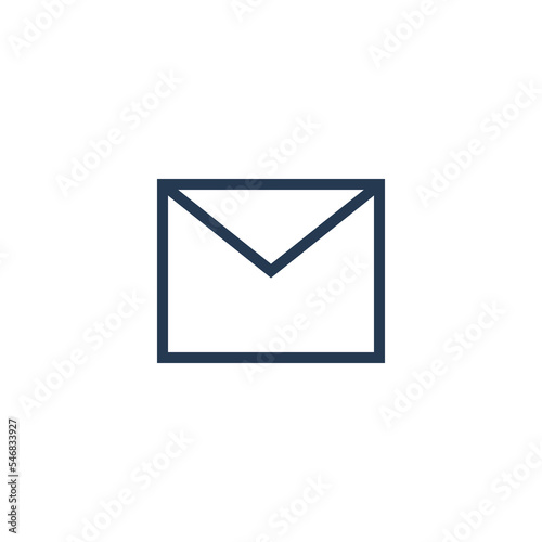 Mail icon modern vector line design symbol envelope message communication file