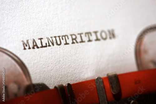 Malnutrition concept view