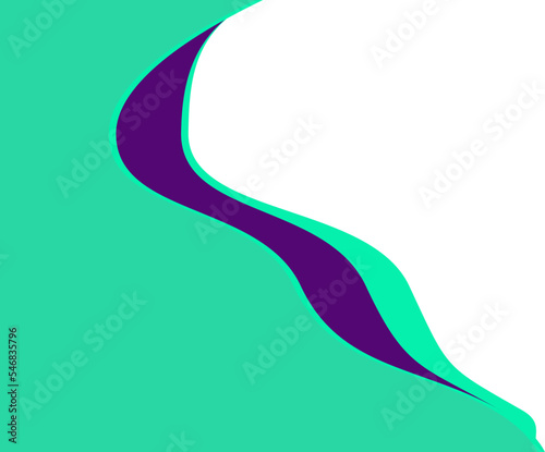 an abstract painting of Tosca green and blue lines which type of painting has no pattern, object or painting figure, but has its own ideas or ideas.
