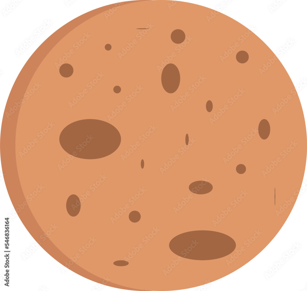 a chocolate-flavored cookie
a chocolate-flavored cookie