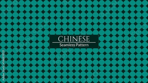 Hong Kong nostalgic style pattern. Vector seamless Hong Kong traditional vintage pattern style floor textured background.