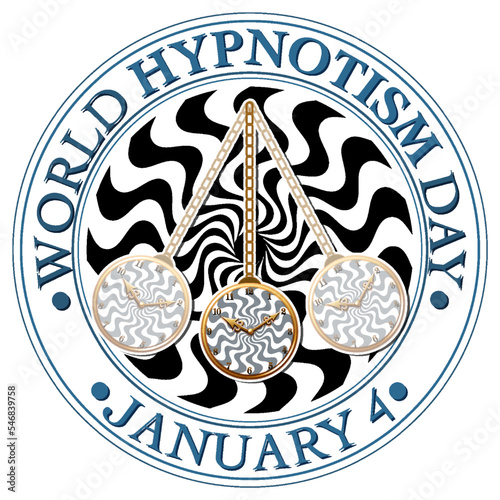 World hypnotism day January icon