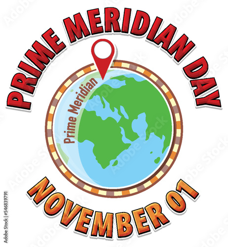Prime Meridian Day Logo Concept