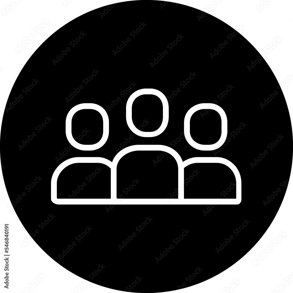 Business teamwork glyph icon Business teamwork glyph icon