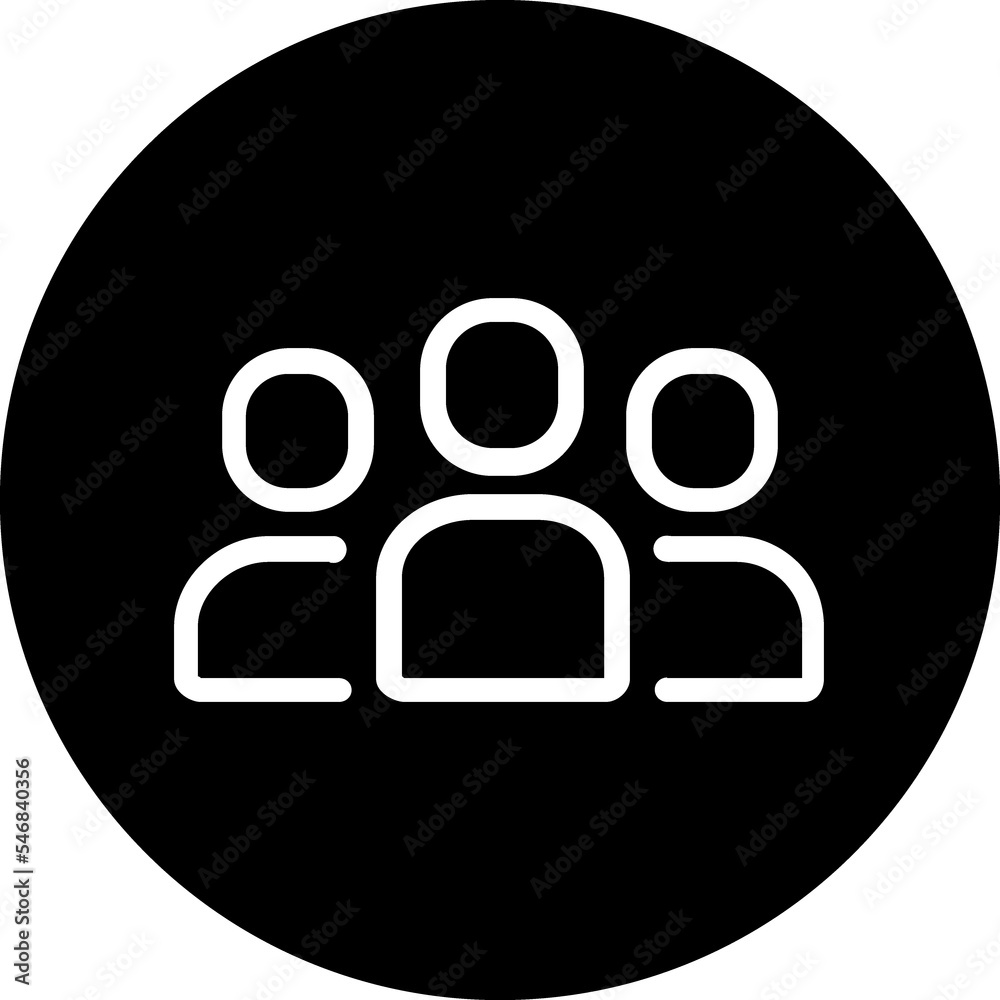 Business teamwork glyph icon Business teamwork glyph icon