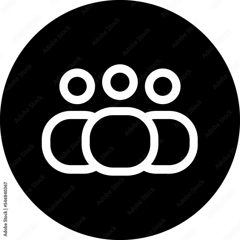 Business teamwork glyph icon Business teamwork glyph icon