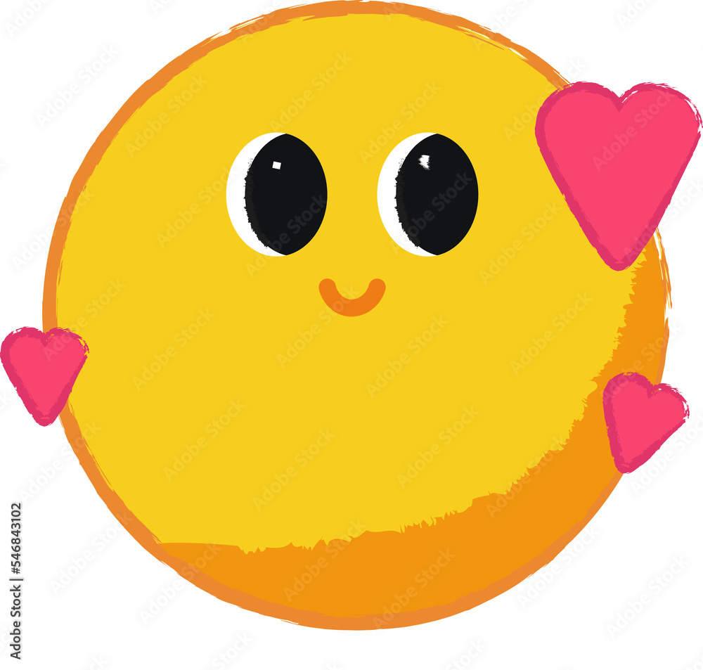 Obraz premium Emoticon Spoony Face