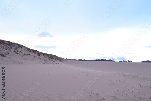 夜明けの鳥取砂丘 Tottori sand dunes at dawn Japan