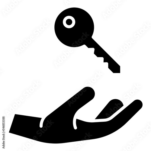 hand key icon