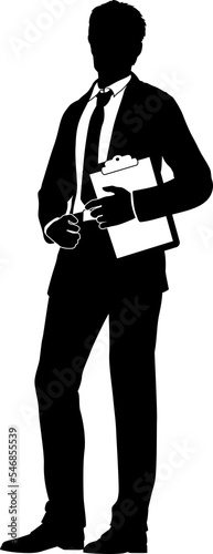 Business People Man With Cl...