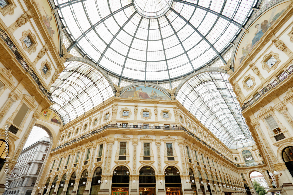 Galleria Vittorio Emanuele II in Milano, Italy