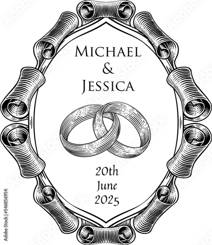 Wedding Rings Intertwined V...
