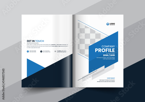corporate company profile brochure annual report booklet proposal cover page layout concept design