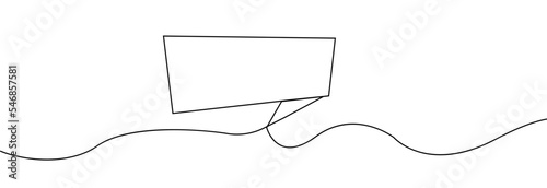 One line label, discount, tag vectorOne continuous line drawing of discount banner.Discount banner continuous line.Promotion sticker one line.Arrow line.Badge tag sale line.Discount ribbon hand drawn