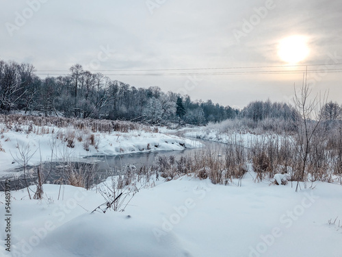 Winter river © Екатерина Краснобока