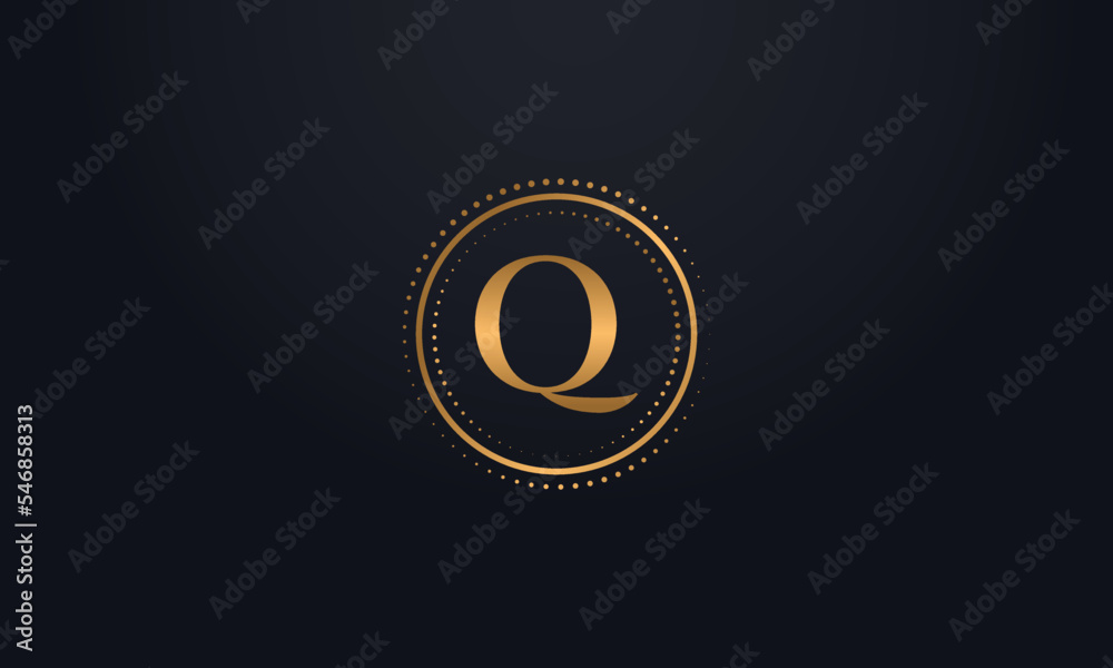 Naklejka premium Dot circle logo and dot circle tech symbol with letters and technology dot circle icon letter