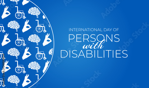 International Day of Persons with Disabilities Illustration Design