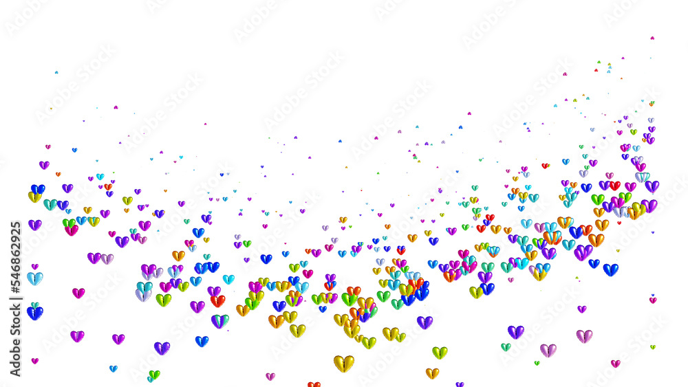 Colorful hearts png, colorful hearts transparent images ,background with colorful splashes