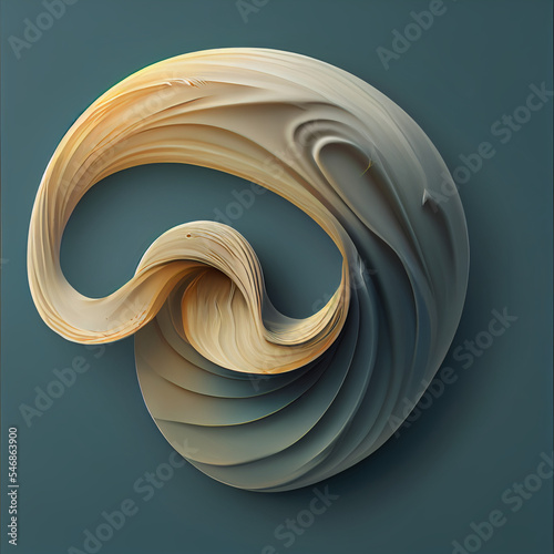 abstract background with waves © Trendboyt
