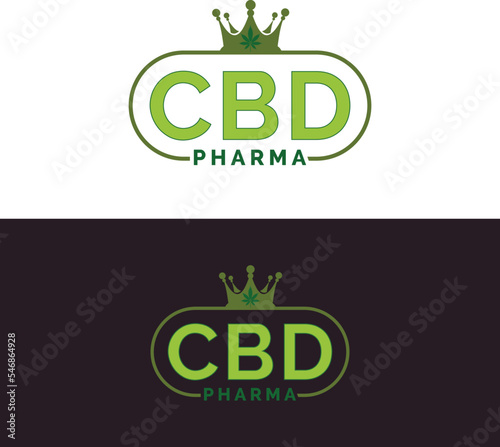 CBD Pharma Logo Design and Logo Template_01