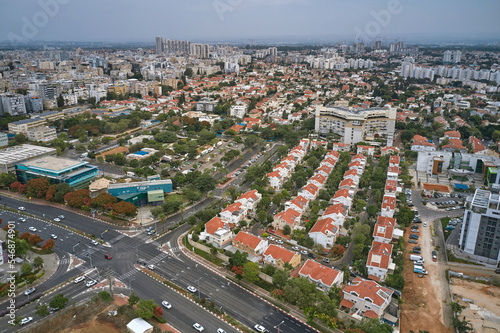 Aerial view on Rishon Le Tzion city. Central Israel © yorgen67