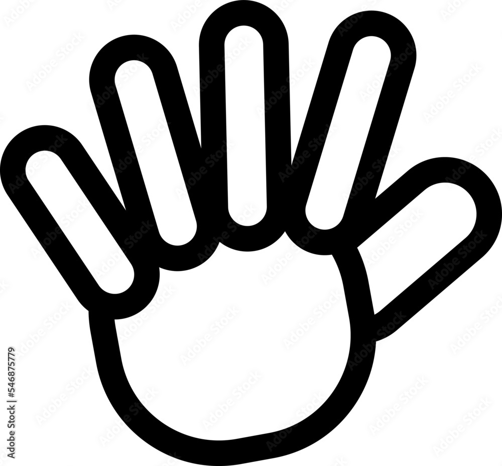 hand icon image. minimalist illustration in vector. Sign are given by hand hand icon image. minimalist illustration in vector. Sign are given by hand