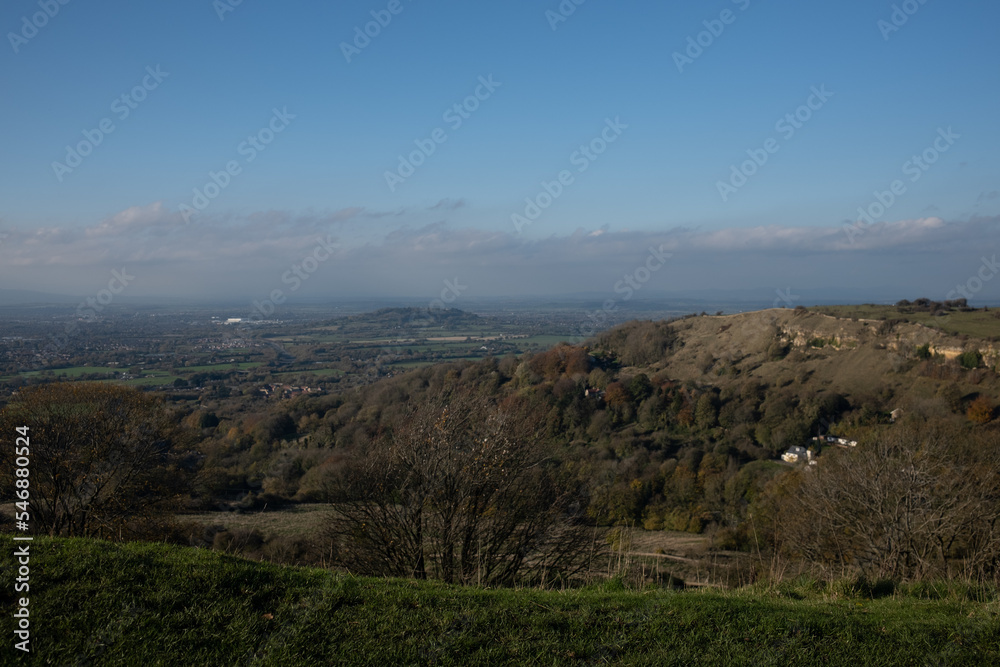 View point at Birdlip above Gloucester View point at Birdlip above Gloucester