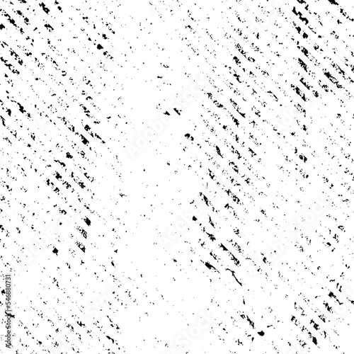 Grunge Black Diagonal Striped Background . Vector parallel slanting, oblique lines . Distress texture .