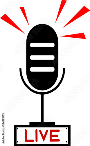 podcast microphone.