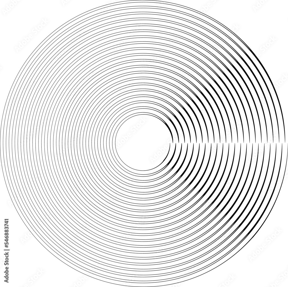 lines in Circle Form . Spiral Vector Illustration .Big collection of round Logos . . Abstract Geometric circular shapes .Rotating radial lines collection. Concentric circles lines in Circle Form . Spiral Vector Illustration .Big collection of round Logos . . Abstract Geometric circular shapes .Rotating radial lines collection. Concentric circles