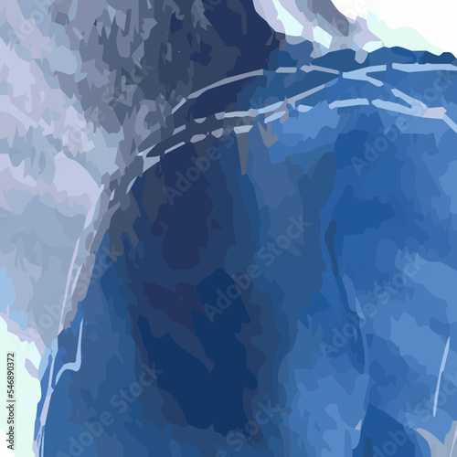 abstract blue background