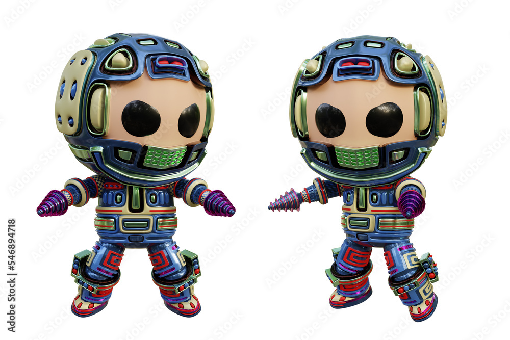 3D RENDERING PNG ILLUSTRATION. CUTE DESIGN ROBOT CYBORG ANDROID CHARACTER ISOLATED WHITE BACKGROUND. SPACEMAN ASTRONAUT CARTOON METAL PLASTIC AI MACHINE TECHNOLOGY GAME MODEL FIGURE ART TOY.
3D RENDERING PNG ILLUSTRATION. CUTE DESIGN ROBOT CYBORG ANDROID CHARACTER ISOLATED WHITE BACKGROUND. SPACEMAN ASTRONAUT CARTOON METAL PLASTIC AI MACHINE TECHNOLOGY GAME MODEL FIGURE ART TOY.