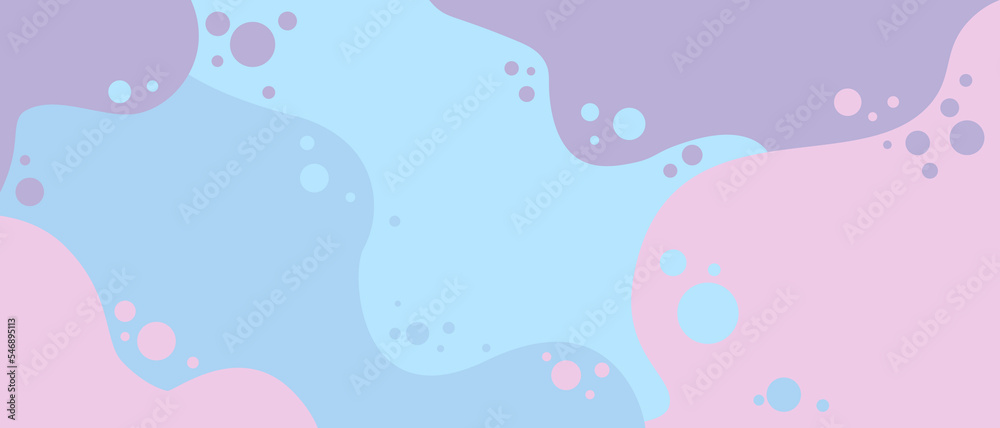 background with pink and lilac bubbles