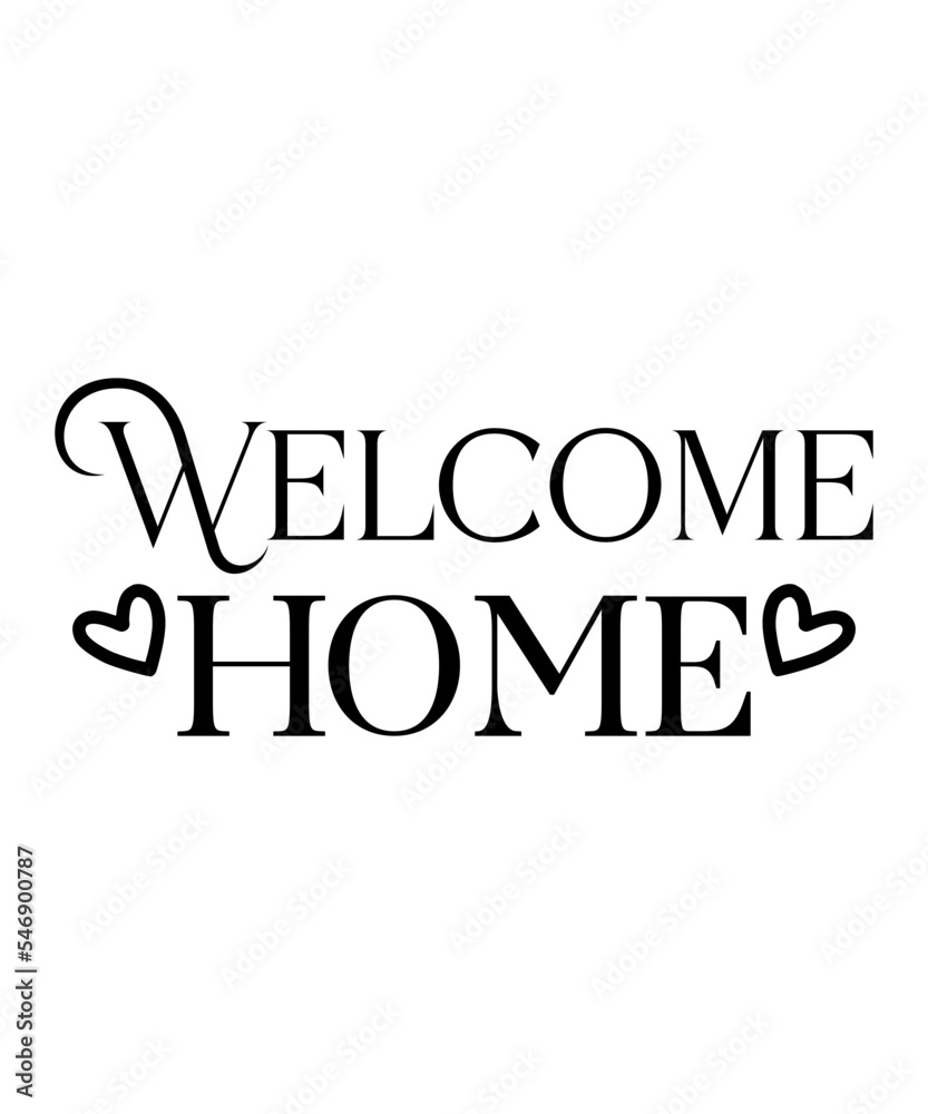 Fototapeta Welcome svg bundle hand lettered | welcome sign svg ...