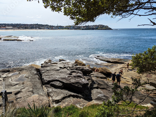 Photography A view from the coastal path connecting Bondi to Coogee in Sydney, NSW, Australia