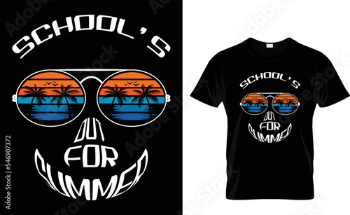 Summer vacation T Shirt Designs