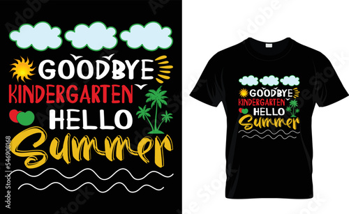 Summer vacation T Shirt Designs