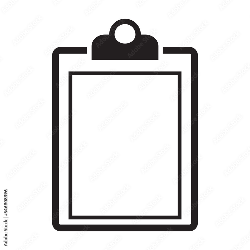 Paper, clipboard, file icon Paper, clipboard, file icon