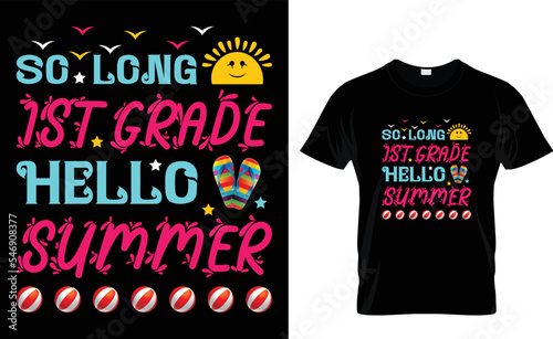 Summer vacation T Shirt Designs