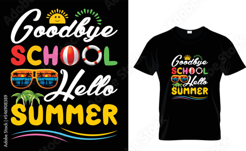 Summer vacation T Shirt Designs