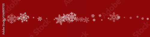 Silver Snow Vector Transparent Panoramic