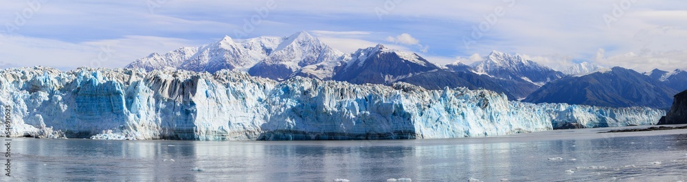 Εκτύπωση καμβά Panoramic shot of the Hubbard Glacier in Alaska