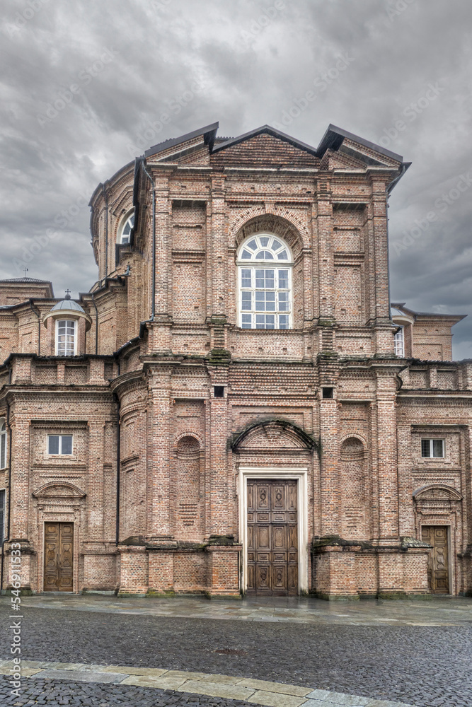 Obraz premium The church of San Umberto in the Venaria Reale